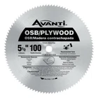 5-1/2" In. 100-TEETH Osb Plywood Finish Saw Blade A05100X Avanti Freud New. Price: $270.36.
