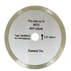 Mtp US540-01 Ultra-saw 3.3" Diamond Blade For Rotozip Tile, Concrete New. Price: $10.99.