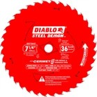 Diablo Steel Demon Cermet Ii Saw Blade For Thick Metal 7-1/4 Diameter 36 Tcg New. Price: $47.93.