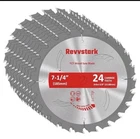 10 Pack Circular Saw Blade 7-1/4" 24T With 5/8" Arbor, Carbide Tipped Teeth, Tct New. Price: $52.88.