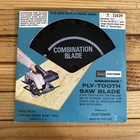 Vintage Sears Craftsman 9-32439 5 1/2" Kromedge Ply-tooth Saw Blade, Nos New. Price: $14.89.