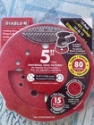 Diablo In. Ceramic Blend Hook Lock Sanding Disc 80 Grit Coarse 15PACK New. Price: $11.00.