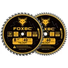 Foxbc 8-1/4 Inch Table Saw Blade 40 Tooth 60 Fine Finish Wood Cutting 5/8 New. Price: $50.81.