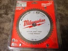 New Milwaukee Aluminum 48-40-4330 7" 54T Carbon Tipped Saw Blade (Q67). Price: $38.99.