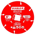 Diablo DDX050DIA101F 5" X-lock Diamond Rimmed Metal Cut-off Disc New. Price: $31.68.