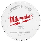 Milwaukee 48-40-0620 6-1/2 In. 24T Framing Circular Saw Blade New. Price: $18.76.