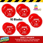 Diablo- 6-1/2IN. X 24-TEETH Framing Circular Saw Blade For Wood Combo -10 Unid New. Price: $96.97.