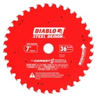 Metal Cutting Saw Blade - Diablo Steel Demon Cermet Ii 36T D0736CFM New. Price: $59.99.