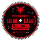 Foxbc 8-1/4 Inch Metal Cutting Table Saw Blade 80-TOOTH Tcg For Aluminum, Red New. Price: $33.96.