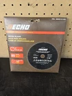 Genuine Echo 8" 80-TOOTH, 25MM Arbor, Brush Blade, 69500121432/ Location Shop New. Price: $36.00.