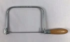Vintage No. 10 Disston Inc. U.s.a. Coping Saw W/ Wood Handle & New Blade Used. Price: $24.95.