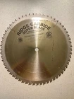 Radial Saw Blade 12" Carbide Tipped, 60 Teeth, 5/8" Bore, New. Price: $175.00.