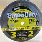 1/4" Tooth Carbide Circular Saw Blade Oldham Pack Of 3 - 184MM 725C424 New. Price: $8.96.