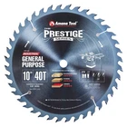 Amana Tool Prestige Series In 40T Carbide-tipped Saw Blade Wood PR1040C Open. Price: $39.99.