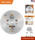Itk Fine Finish 10-INCH Carbide Saw Blade 80 Teeth For Precision Cuts New. Price: $94.99.