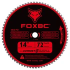 Foxbc 14 Inch Metal Steel Cutting Saw Blade 72 Tooth For Evolution Chop New. Price: $85.16.