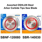 Assorted Oshlun Steel Arbor Carbide Tips Saw Blade New. Price: $62.00.