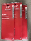 3X Milwaukee 48-39-0500, Deep Cut Portable Bandsaw Blade, 10TPI 44 7/8 Thck Mtl New. Price: $30.44.