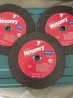 (3) Norton 7 Inch Fastcut Masonry Cutting Blades #89348 Never Used. Three New. Price: $18.00.