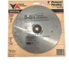 Vermont American Part # 25273 Plywood Saw Blade 8 - 1/4" Nos New. Price: $12.99.