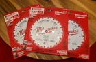 Lot Of 3 New Milwaukee 16 Tooth Framing Wood Saw Blades #48-40-0522. Price: $27.99.