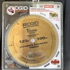 Ridgid R12100 12" Teeth Carbine Saw Blade T3 Ultimate Polished Finish New. Price: $49.00.