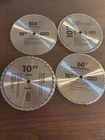 Ryobi Saw Oem Brand New Lot Of Carbide Blades Various Teeth Sizes 9 Total. Price: $139.99.