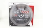 Morse Metal Devil CSM1290FSSC Circular Saw Blade, Carbide Tipped 12" Steel New. Price: $99.99.