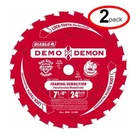 Freud D0724DA 7-1/4" Diablo Demon Circular Saw Blade (2PACK) New. Price: $43.72.