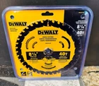 Dewalt Circular Saw Blade, 1/4 Inch, Tooth, Cross Cutting (DWA181440) New. Price: $35.88.