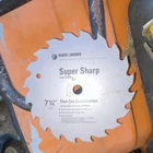 Black+decker Super Sharp 73-007 7-1/4 In Steel Circular Saw Blade 20T Wood Used. Price: $12.00.