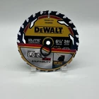 New Dewalt DWAW61224 Elite Framing Carbide Blade, 6-1/2" X 24T :d. Price: $11.99.