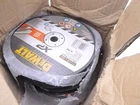 25 Pack Dewalt DW8056 7" X1/8" Black Ceramic Abrasive Saw Blade New. Price: $74.39.