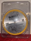 Dewalt DW3106 10" 60 Tooth Atb Fine Crosscut Saw Blade- 5/8 (16MM)ARBOR New. Price: $19.80.