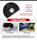 2PC-PK Hss Carpet Insulation Box Wood Multi Tool Half Round Saw Blade DIA.100MM Brand. Price: $17.76.