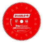 Diablo D1284CD 12" 84-TEETH Trexblade Saw For Composites And Plastic New. Price: $72.99.