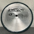 Tenryu AC-255100DN 10" X 100T 5/8" Arbor Alumi-cut Blade Used. Price: $35.00.