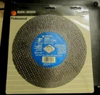 Black & Decker Professional 8" Abrasive Saw Blade Metal Cutting No. 73-218 New. Price: $8.99.