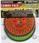 Forester 8" Grass Combo - 40 & 80 Teeth Blades New. Price: $25.00.