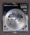 Avanti Linens Osb/plywood Circular Saw Blade 100-TOOTH 5-1/2" A05100X New. Price: $15.99.