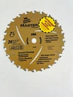 Circular Saw Blade 7-1/4" 24 Carbide Teeth Extra Long Life Anti-warp Coating New. Price: $9.45.