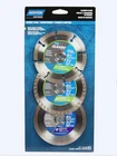 Norton 4-1/2 Inch 3 Total Diamond Tooth Circular Saw Blades Set Pack New. Price: $26.00.