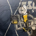 Dewalt DCS571 Atomic 20V Max 4 1/2 Inch Compact Circular Saw Bundle Used. Price: $160.00.