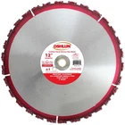 Oshlun SBR-CH12 12-INCH Carbide Chunk Blade With 1-INCH Arbor Inch, Steel New. Price: $121.75.