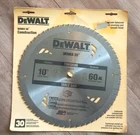 Nos Vtg 1997 Dewalt Inch 60 Teeth Carbide Table Saw Blade Fine Finish DW3106 New. Price: $39.95.