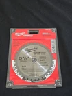Milwaukee 48-40-4080 Metaltech Ferrous Saw Blade, 34 Tooth, 5-7/8" New. Price: $49.99.