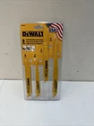 Dewalt Piece Reciprocating Saw Blade Kit Wood Metal Cutting DWA4898 Brand New. Price: $18.99.
