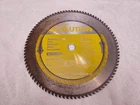 Lightly Used Evolution 14" 90T Cutting Saw (14BLADE-SSN). Price: $79.21.