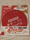 Diablo D124444VP Saw Blade, Inch, 44-TEETH Value Pk Bn New. Price: $44.99.
