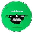 Metabo Hpt Ultra Fine Finish 10 Inch 80-TOOTH Saw Blade New. Price: $49.98.